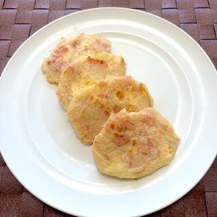 【ふわふわ】ハムとチーズの豆腐焼き